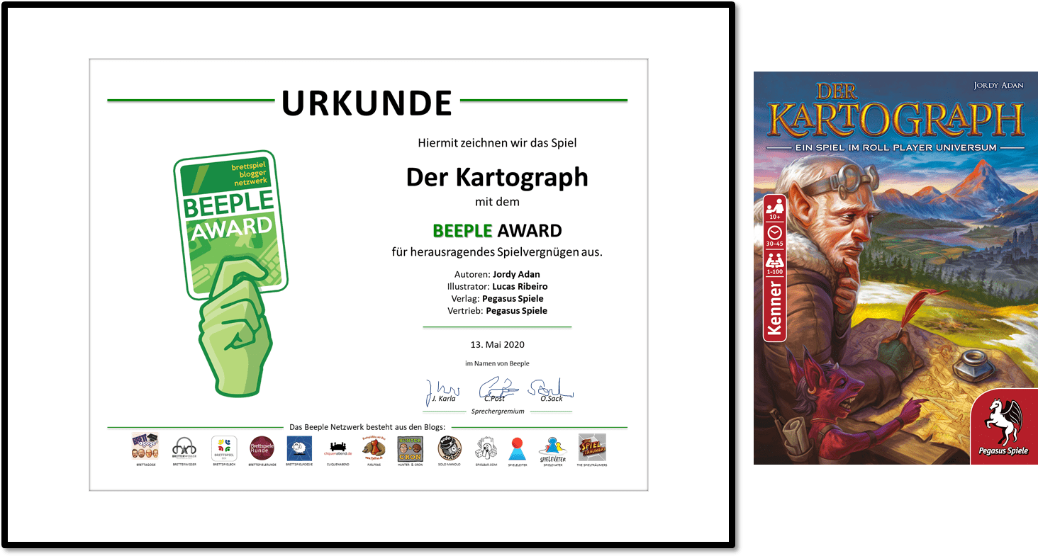 Kartograph Urkunde