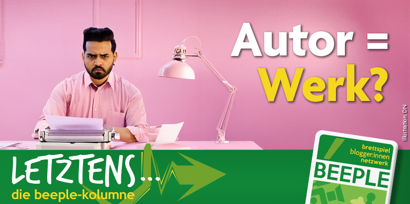 LETZTENS … die Beeple-Kolumne: Autor = Werk?