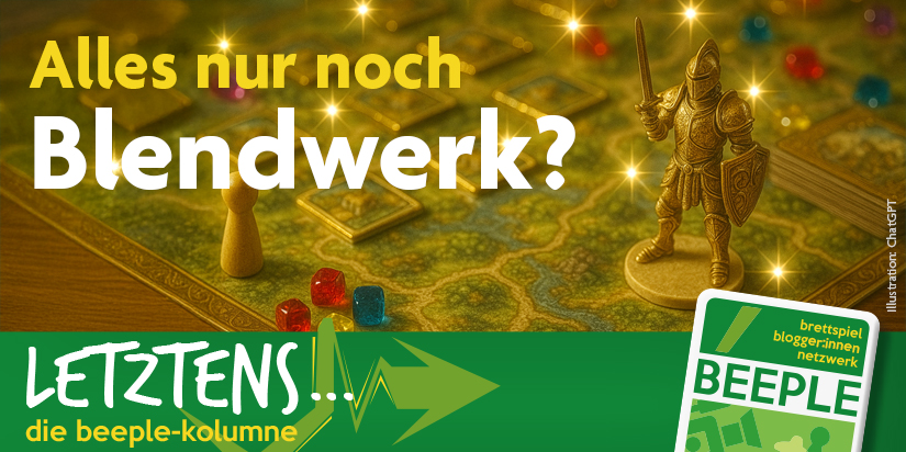 LETZTENS … die Beeple-Kolumne: Alles nur noch Blendwerk?